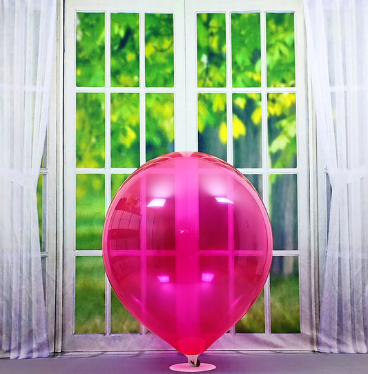 5 x Belbal B250 ∅ 24"/ 60cm Luftballons * Crystal Fuchsia *