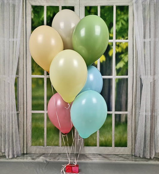 50 x 14"/35cm Belbal B120 Giant Balloons * Pastel assorted Macaron/50 *