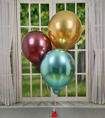 25 x balloon4fun ∅ 18"/ 46 cm Luftballons * Mirror assortmend *