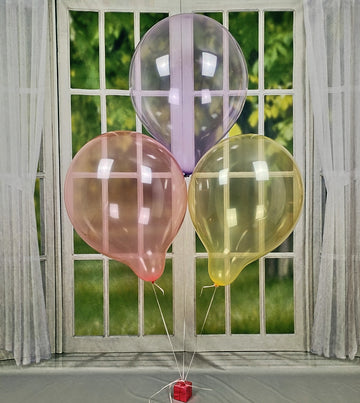25 x balloon4fun ∅ 18"/ 46 cm Luftballons * Crystal Soap assortmend *