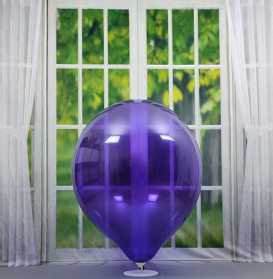 5 x Belbal B250 ∅ 24"/ 60cm Luftballons * Crystal Purple *