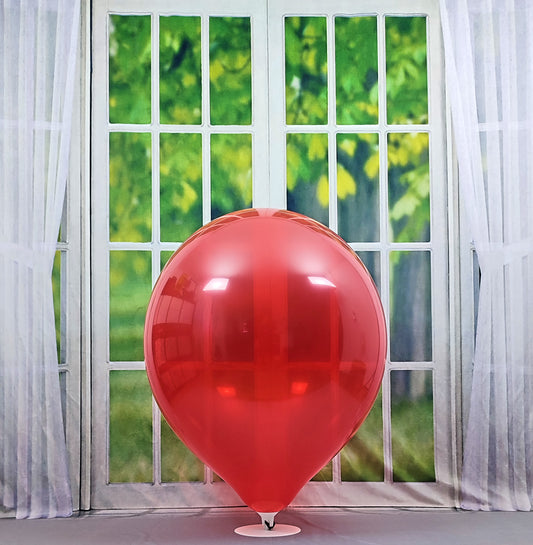 5 x Belbal B250 ∅ 24"/ 60cm Luftballons * Crystal Royal Red *