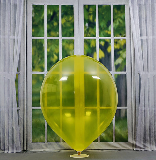 2 x Ballons Belbal B250 ∅ 24"/ 60cm * Jaune Cristal *