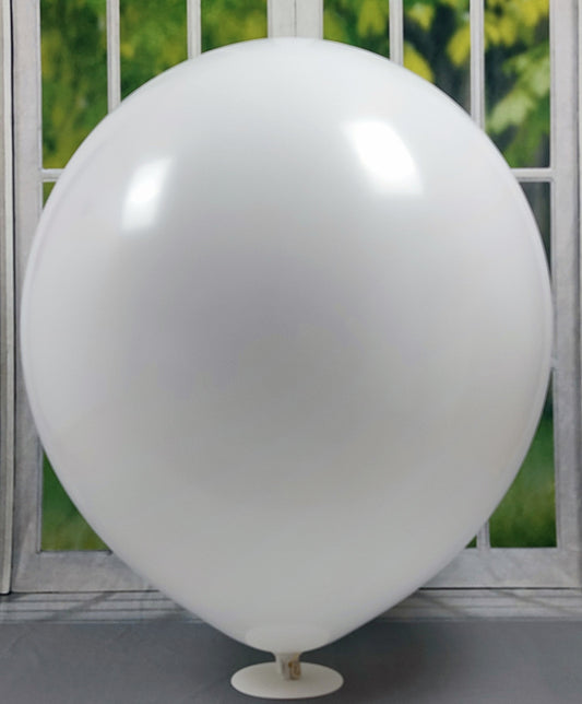 5 x Belbal B350 ∅ 36"/ 90cm Luftballons * Pastel White *