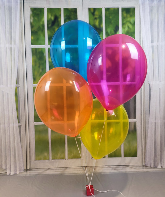 25 x Tuf-Tex ∅ 17"/ 43 cm Luftballons * Crystal Color assortmend *