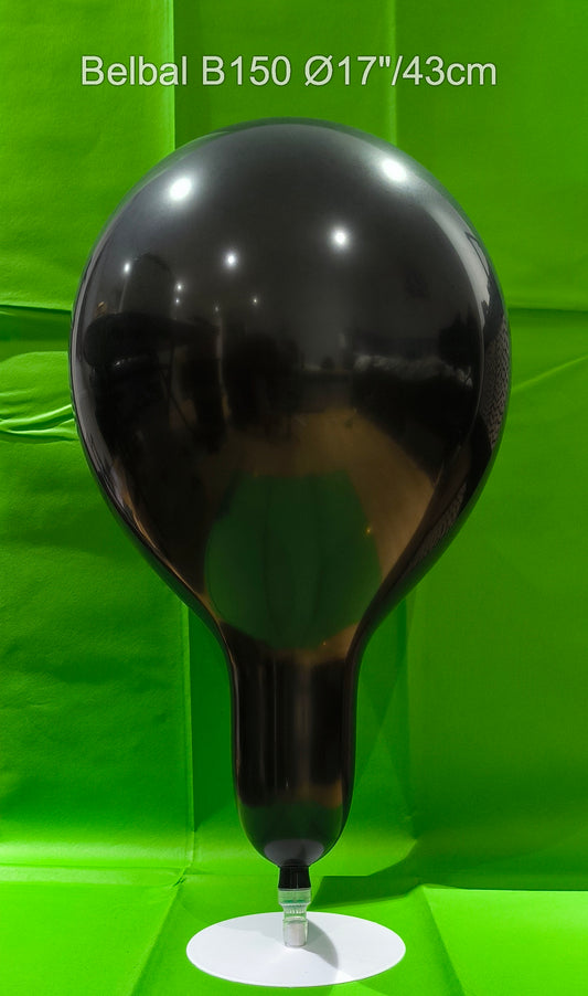 50 x 17"/43cm Belbal B150 Riesen Luftballons * schwarz *
