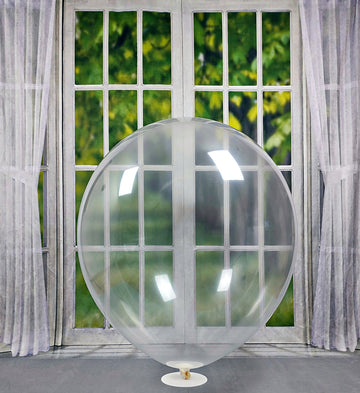 5 x Belbal B350 ∅ 36"/ 90cm Luftballons * Crystal Clear *