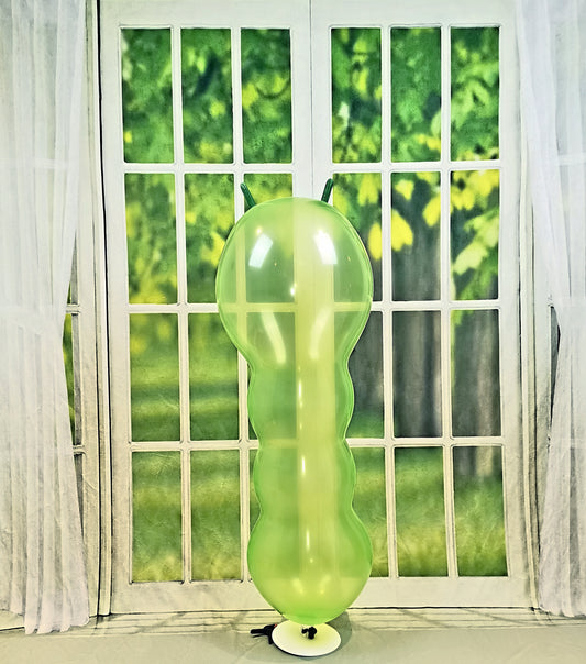 5 x Cattex worm 51"/ 130 cm ballons * savon cristal mélangé *