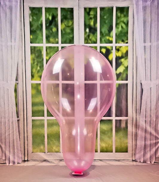 5 x ballons Cattex Long Neck 32"/ 80 cm * savon cristal mélangé *