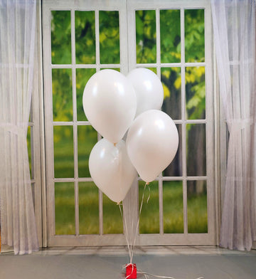 50 x 14"/35cm Belbal B120 Giant Balloons * Pastel White/50 *